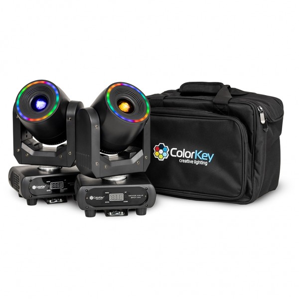 MOVER HALO SPOT 100 KIT 2 UNITA' CON BORSA